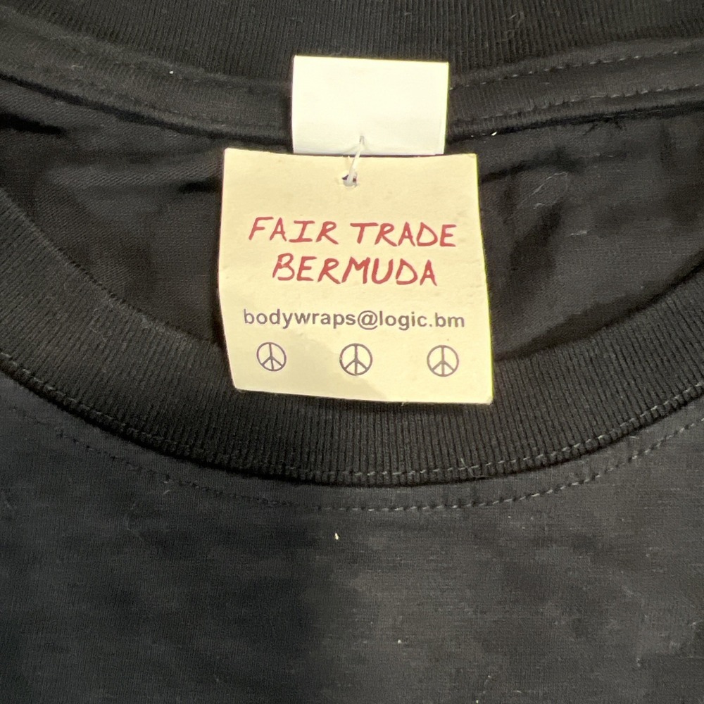 Harley-Davidson Bermuda T-Shirt 3XL Black Destination Biker Tee Flawed - Picture 4 of 5